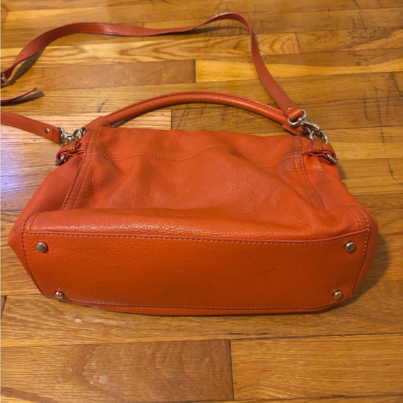Kate Spade Cobble Hill Little Minka bag Orange Leather Shoulder Bag - Picture 6 of 11